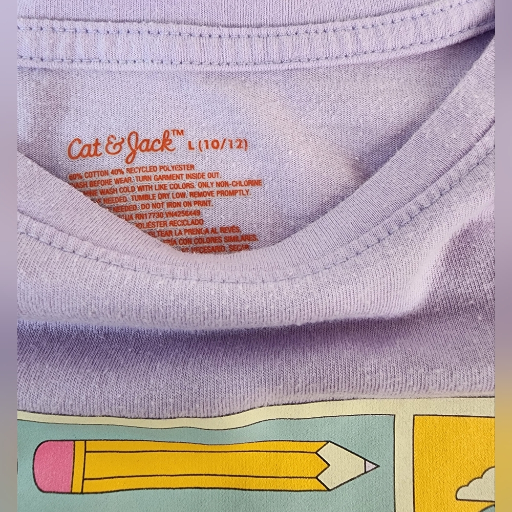 Girls Large 10/12 Shirt - Picture 2 of 2